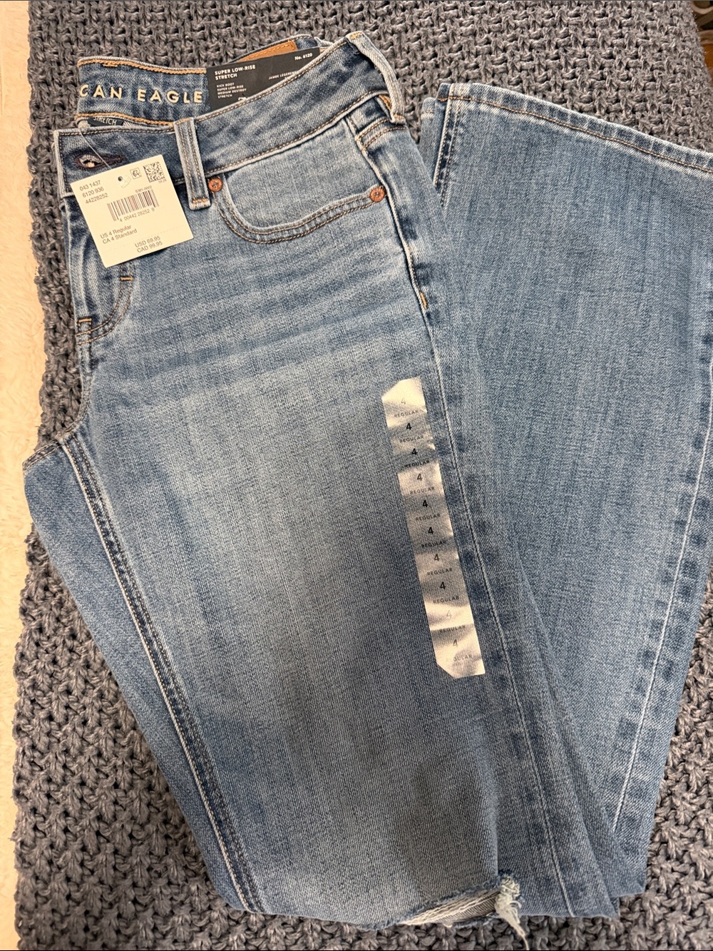 American Eagle Outfitters Medium Wash Kick boot Women's Jeans
